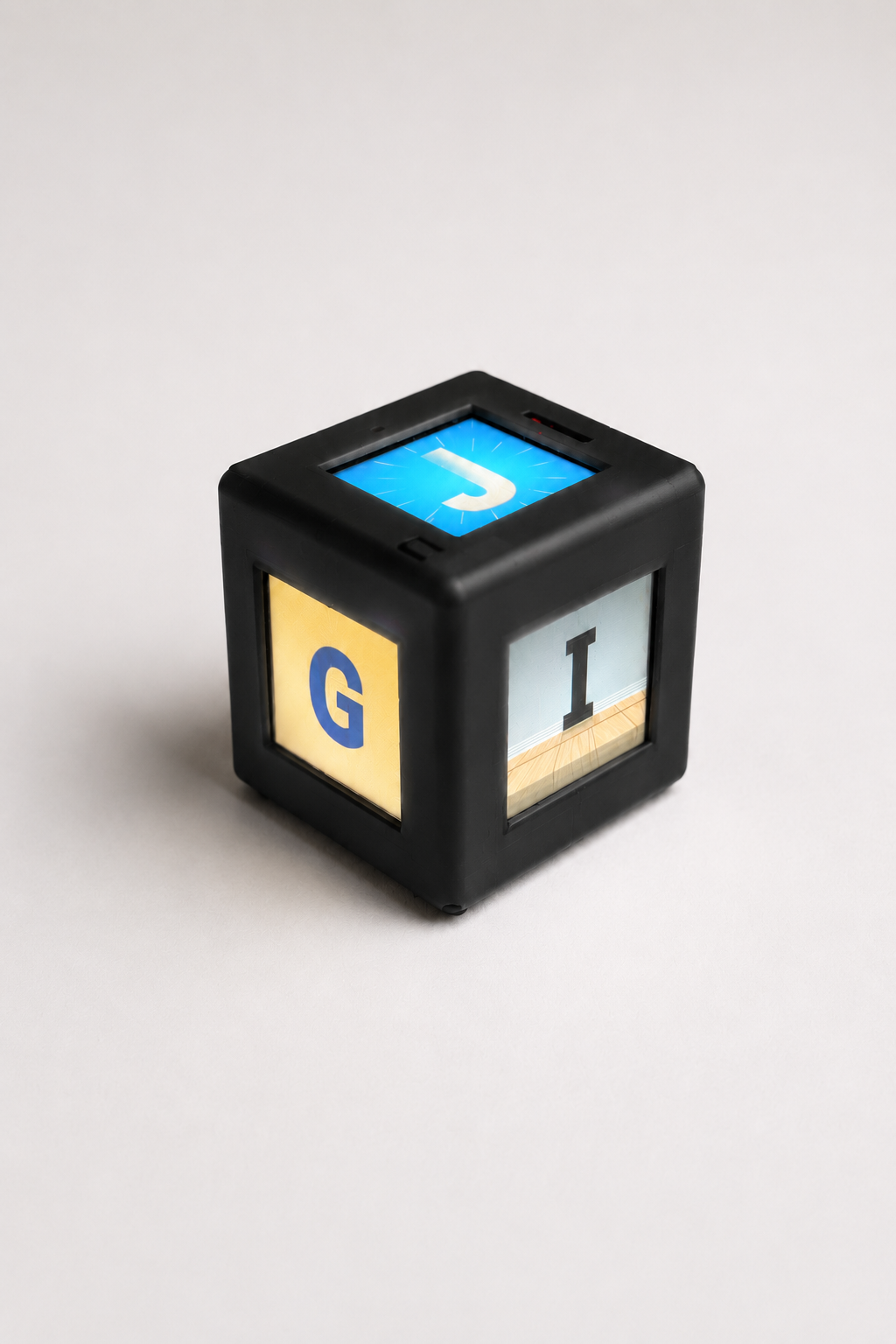 PixyToy smart alphabet cube in Black