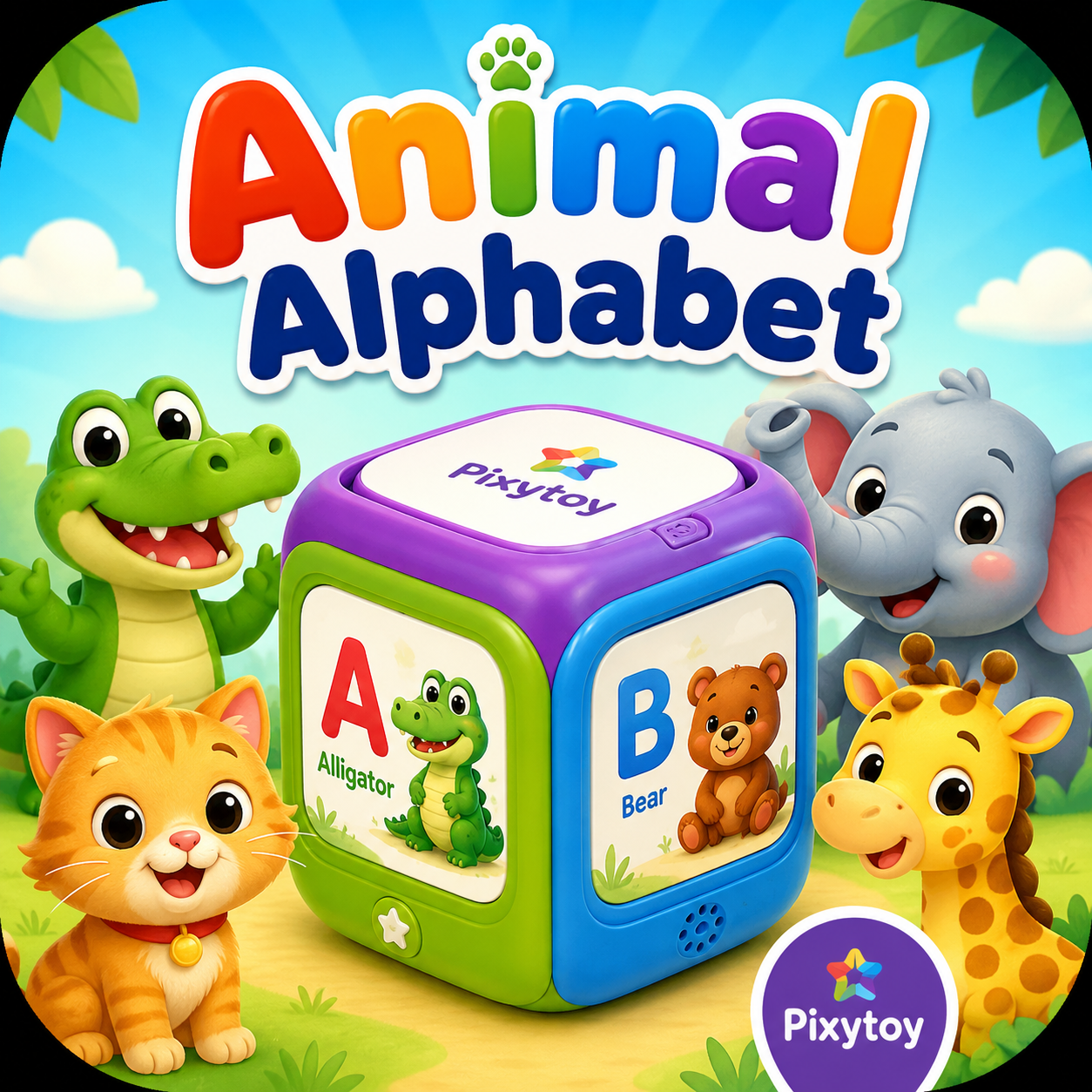 Animals learning mode — English